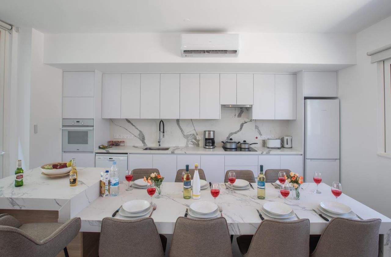 Kube Luxury Villas Agia Napa Exterior foto